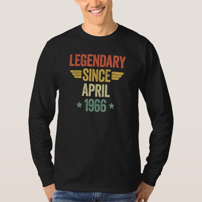 Legendary Since April 1966 T-Shirt (Vorderseite)
