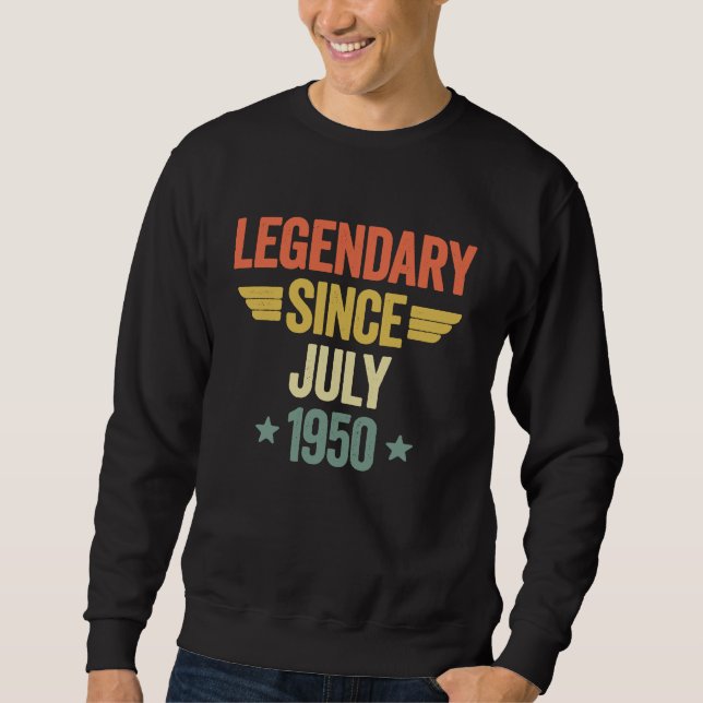 Legendary Since July 1950 Sweatshirt (Vorderseite)