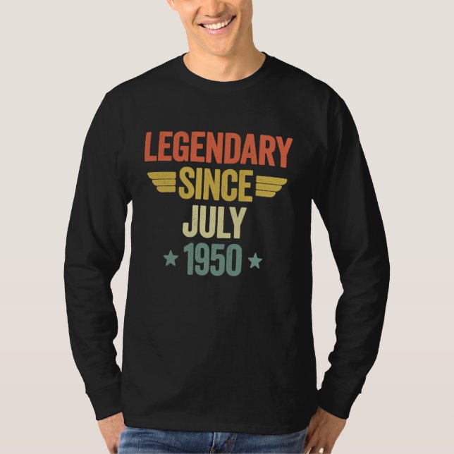 Legendary Since July 1950 T-Shirt (Vorderseite)