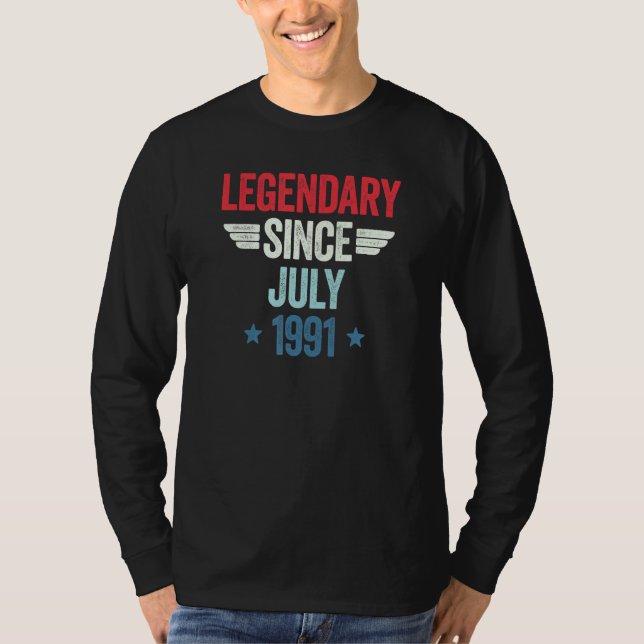 Legendary Since July 1991_1 T-Shirt (Vorderseite)