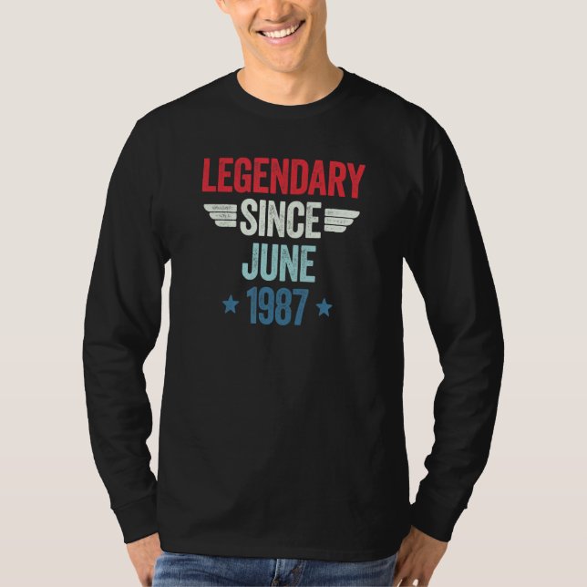 Legendary Since June 1987_1 T-Shirt (Vorderseite)