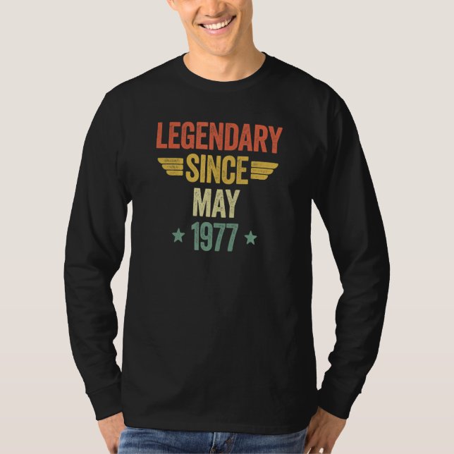 Legendary Since May 1977 T-Shirt (Vorderseite)