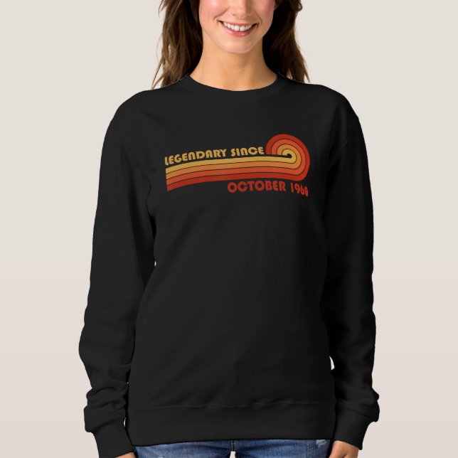 Legendary Since October 1960 Sweatshirt (Vorderseite)