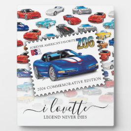 Legendary Z06 Vette und Generations Design Fotoplatte