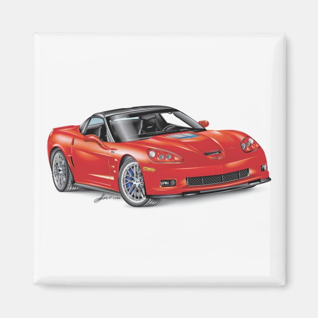 LEGENDARY Z-R-ONE AUTOMOBILE ART MAGNET (Vorne)