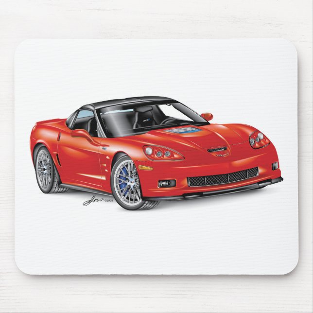 LEGENDARY Z-R-ONE AUTOMOBILE ART MOUSEPAD (Vorne)
