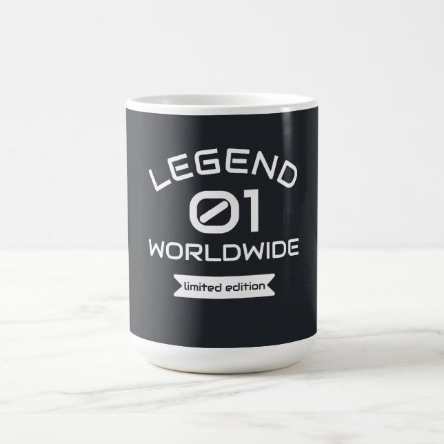 Legende 01 Weltweit limitierte Auflage Kaffeetasse (Mittel)