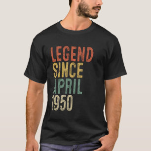 Legende 1950 75. Geburtstagsgeschenke für Männer F T-Shirt
