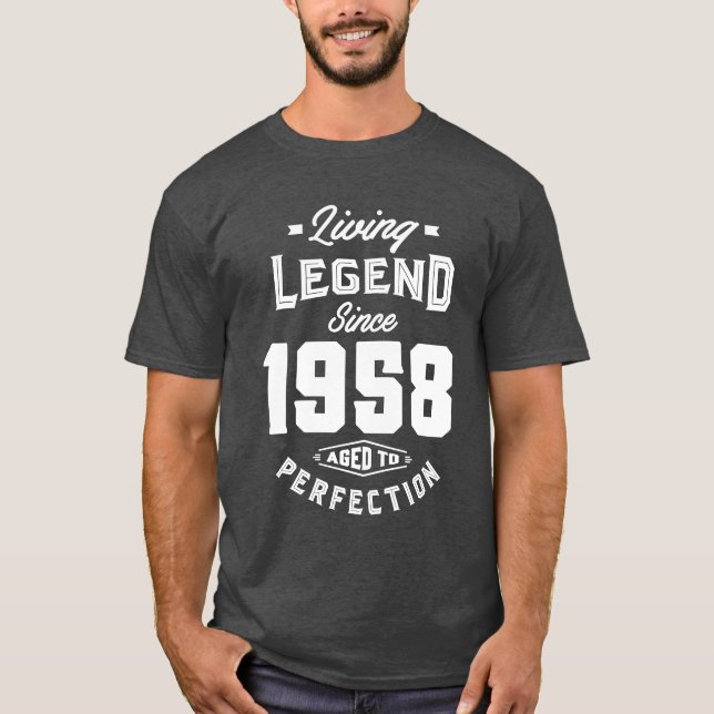 Legende 1958 T-Shirt (Vorderseite)