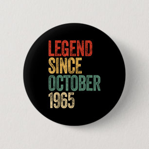 Legende 1965 60. Geburtstag Für Männer Frauen 60 J Button