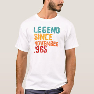 Legende 1965 60. Geburtstagsgeschenke für Männer F T-Shirt