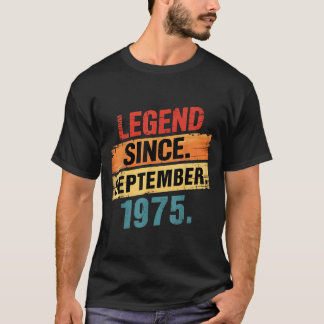 Legende 1975 50. Geburtstagsgeschenke für Männer F T-Shirt