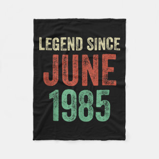 Legende 1985 40. Geburtstagsgeschenke für Männer F Fleecedecke