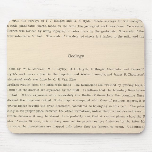 Legende Atlas Mousepad (Vorne)