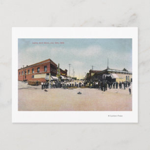 Legende aus GoldziegelnSnohomish, WA Postkarte