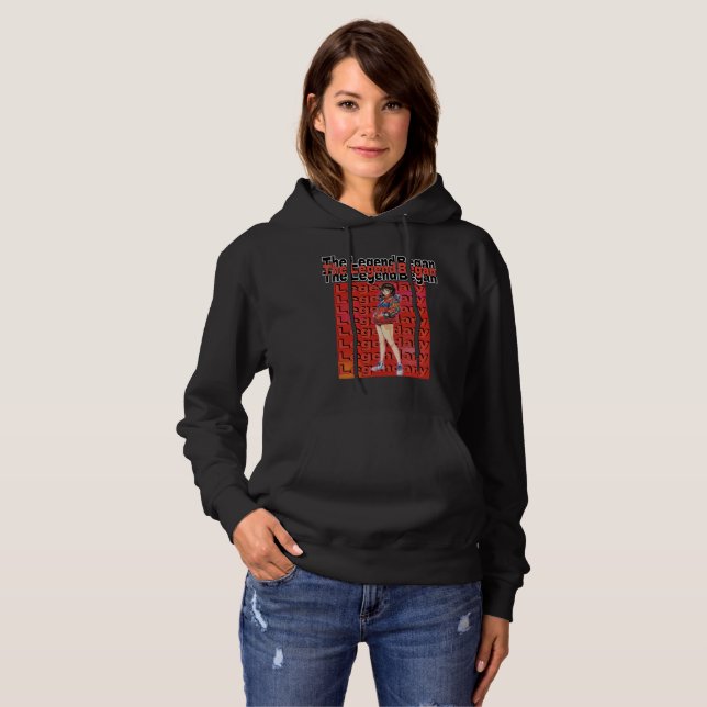 Legende begann  hoodie (Vorne ganz)
