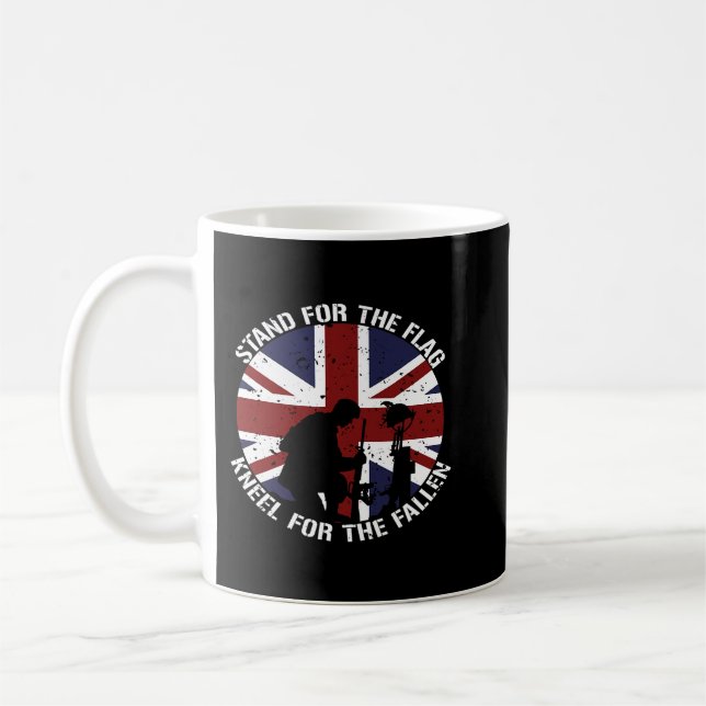 Legende der britischen Armee und Grumpy Old B_star Kaffeetasse (Links)