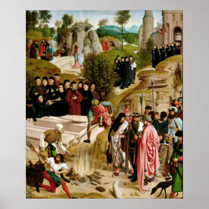 Legende der Relikte des hl. Johannes der Täufer Poster