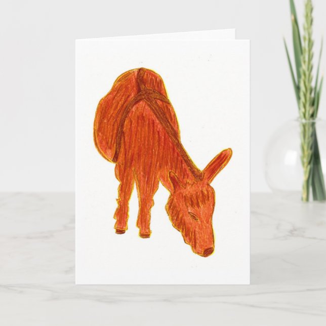 Legende des Esels Karte (Vorderseite)