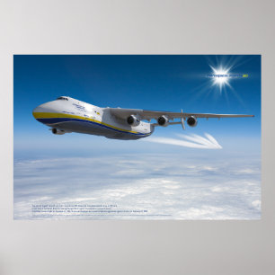 Legende des Himmels: Antonow An-225 Mrija Ultra-HD Poster