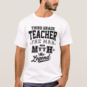 Legende des Lehrers der dritten Klasse T-Shirt