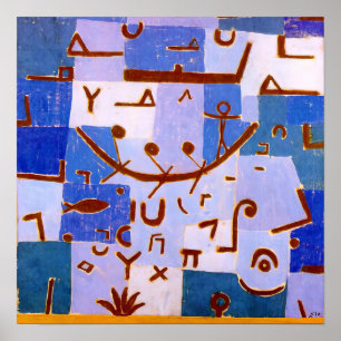 Legende des Nils Paul Klee Poster
