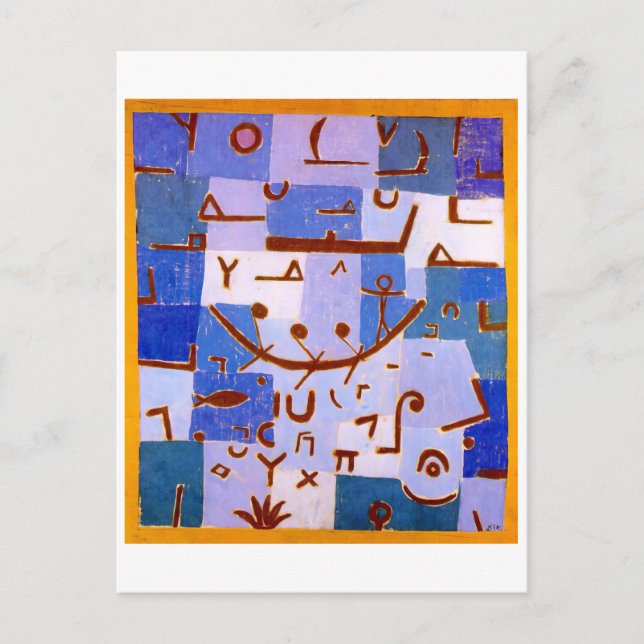 Legende des Nils | Paul Klee | Postkarte (Vorderseite)