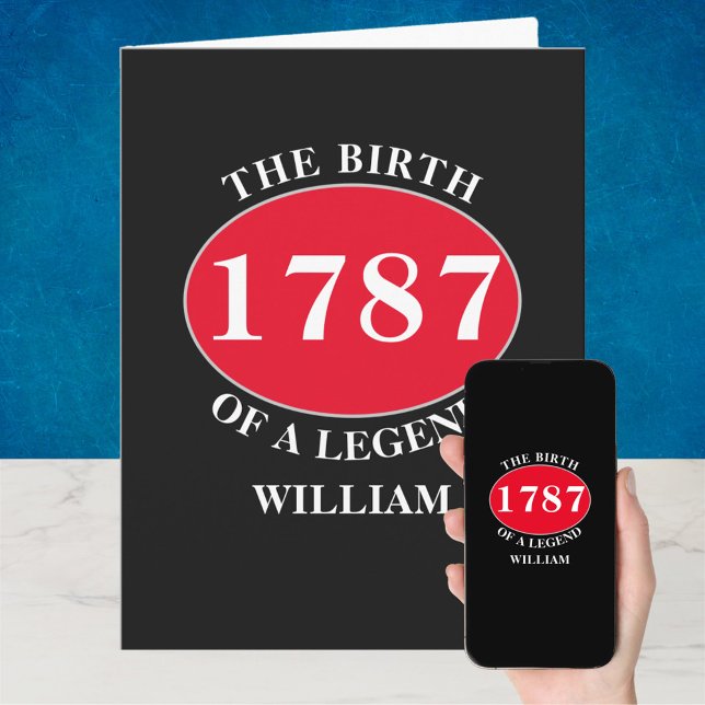 Legende Fotovorlage Geburtstagskarte Karte (Von Creator hochgeladen)