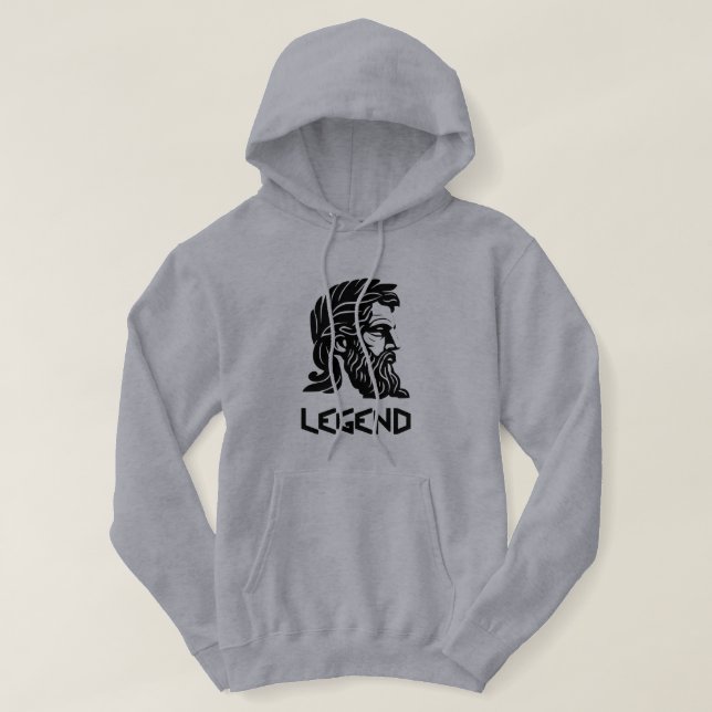 Legende | Griechischer Gott Hoodie (Design vorne)