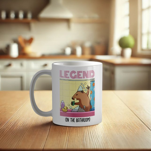 Legende (im Badezimmer) Singgrotte Kaffeetasse (Von Creator hochgeladen)