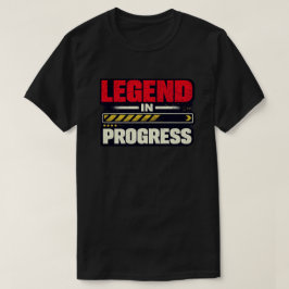 Legende im Werden Grunge Motivationskunst T-Shirt