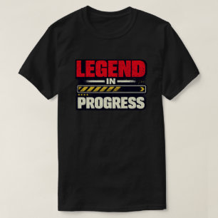 Legende im Werden Grunge Motivationskunst T-Shirt