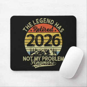 Legende ist 2026 in Rente gegangen, nicht mein Pro Mousepad