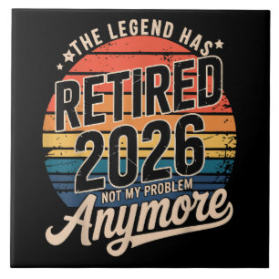 Legende ist 2026 in Rente Nicht mehr mein Problem Fliese