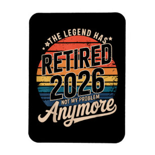 Legende ist 2026 in Rente Nicht mehr mein Problem  Magnet