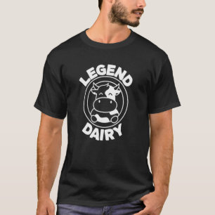 Legende Milchbauer Milch Witz Kuh T-Shirt