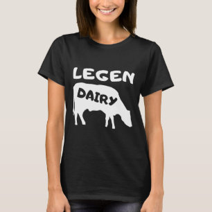 Legende Milchkuh landwirtschaftliches Tier T-Shirt