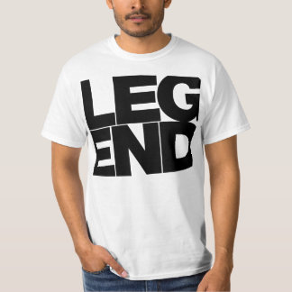 Legende (schwarzer Text) T-Shirt