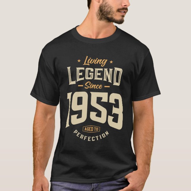 Legende seit 1953 70. Geburtstag T-Shirt (Vorderseite)