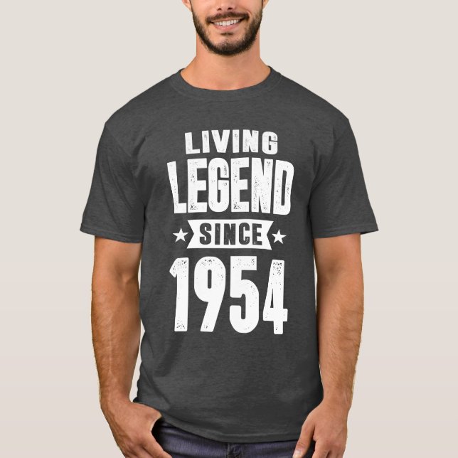 Legende seit 1954 T-Shirt (Vorderseite)