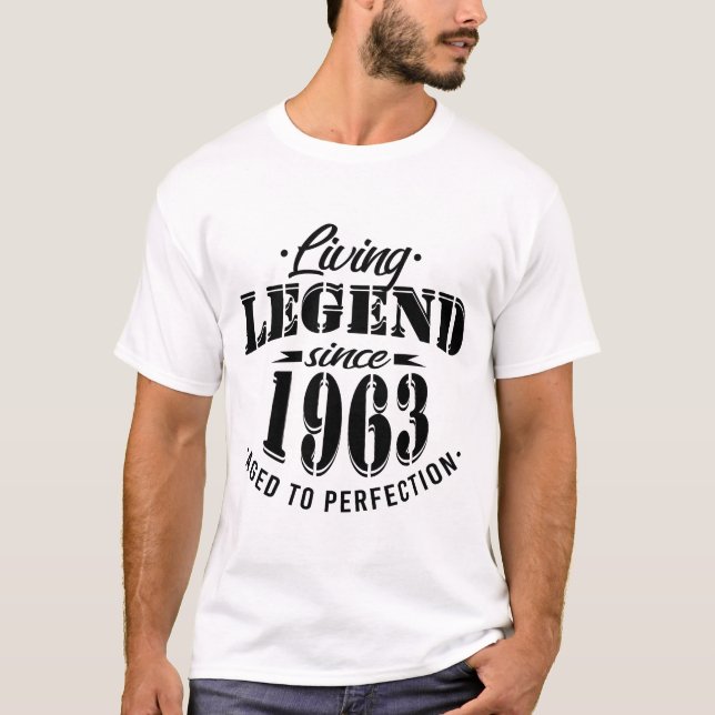 Legende seit 1963 Redewendungen T-Shirt (Vorderseite)