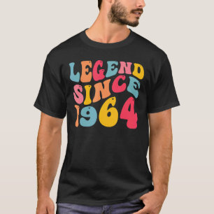 Legende seit 1964 58 Jahre alter Retro Vintag 58. T-Shirt