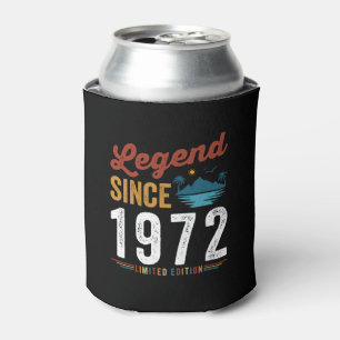 Legende seit 1972 Geburtstag Retro Vintage Dosenkühler