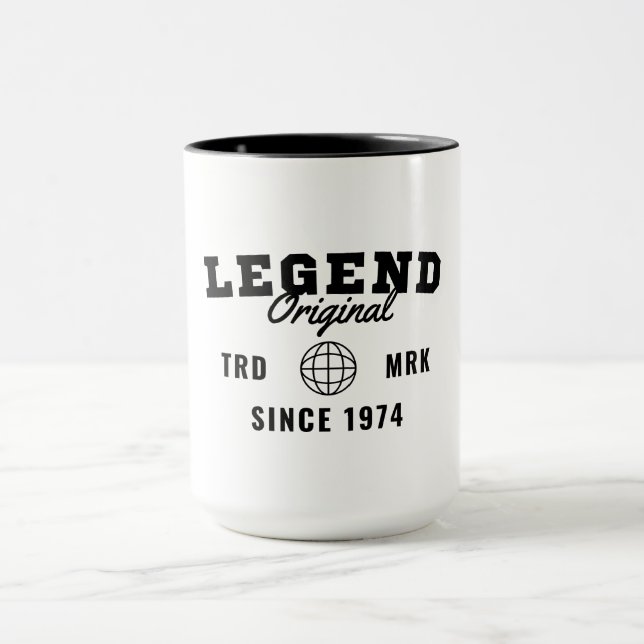 Legende seit 1974 tasse (Zentrum)