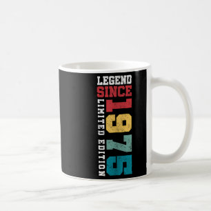 Legende seit 1975 Limitierte Edition 50 Jahre alt Kaffeetasse