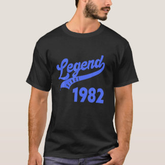 Legende seit 1982 40. Geburtstag 40 Jahre altes De T-Shirt
