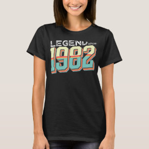Legende Seit 1982 Vintag 1982 40. Geburtstag T-Shirt