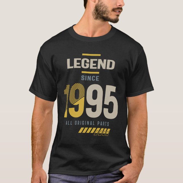 Legende seit 1995 28 Geburtstag T-Shirt (Vorderseite)