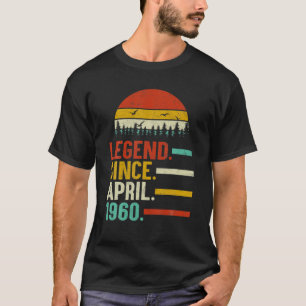 Legende seit April 1960 60. Geburtstag 60 Jahre al T-Shirt