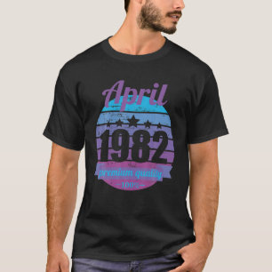 Legende Seit April 1982 40 Jahre 40S 40. Geburtsta T-Shirt